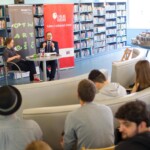 11.10.2017 Olsztyn. INTERFILMLAB - Wykład Fundacji Legalna Kultura „Prawo autorskie, a rynek audiowizualny w państwach UE” podczas WAMA Film Festival 2017.
Fot. Przemysław Skrzydło / WingPress