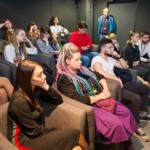 13.10.2018 Olsztyn. Panel dyskusyjny INTERFILMLAB 2.0 podczas
WAMA Film Festival 2018.
Fot. Przemysław Skrzydło