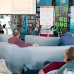 10.10.2018 Olsztyn. Marcin Adamczak "Film polski w międzynarodowej dystrybucji".
WAMA Film Festival 2018.
Fot. Przemysław Skrzydło