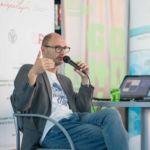 10.10.2018 Olsztyn. Marcin Adamczak "Film polski w międzynarodowej dystrybucji".
WAMA Film Festival 2018.
Fot. Przemysław Skrzydło